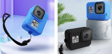 Силиконовый чехол + набор ремешков для GoPro 8 Black