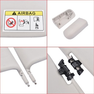 Солнцезащитный козырек левый правый Citroen C3 SC