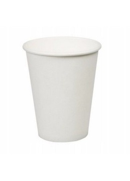 Kubki papierowe białe 250ml do kawy - 100 szt (do dalszej odsprzedaży)