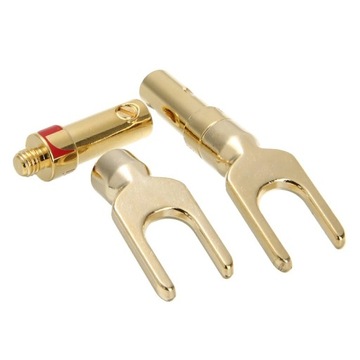 Nakamichi HQ Gold лопаточные вилки для динамиков 8 шт.