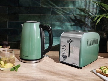 Czajnik elektryczny Silvercrest SWC 3100 B1 3100 W zielony