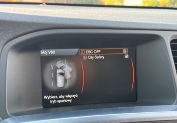 Volvo V60 I Kombi 1.6 DRIVe 115KM 2013 Volvo V60 LIFT Led Klimatronik Drewno Virtual Cockpit Navi Serwis Gwarancja, zdjęcie 33