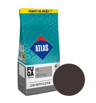 ATLAS fuga CERAMICZNA 124 ciemne wenge 5kg