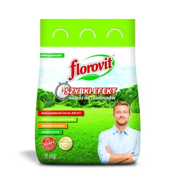 Nawóz do trawników Florovit SZYBKI EFEKT 5 kg