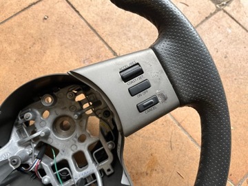 NISSAN NAVARA D40 VOLANT KŮŽE JAKO NOVÁ ORIGINÁLNÍ DEMONTÁŽ