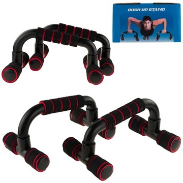 UCHWYTY DO POMPEK PODPÓRKI PUSH UP WZMOCNIONE 2SZT
