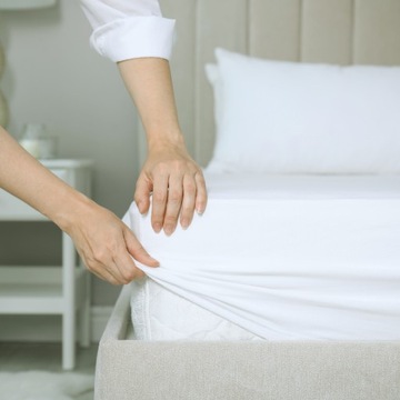 Prześcieradło JERSEY Z Gumką 60x120 Mięta