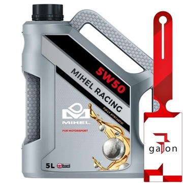 MIHEL Ceramic Oil Racing 5w50 5L - ceramiczny olej do aut sportowych