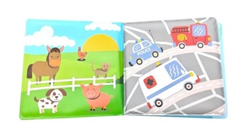 ОБРАЗОВАТЕЛЬНАЯ КНИГА AKUKU С ГОЛОСОВКОЙ ДЛЯ ВАННЫ ПЕРВЫЕ ШАГИ