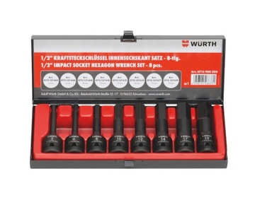 ZESTAW NASADEK UDAROWYCH HEX 1/2