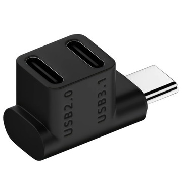 АДАПТЕР РАЗВЕТВИТЕЛЬ USB-C ДЛЯ ПАРОВОЙ ПАРУ 100ВТ 4K