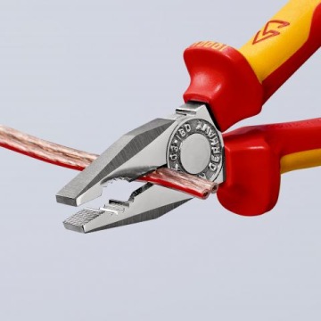 KNIPEX 03 06 180 изолированные универсальные клещи