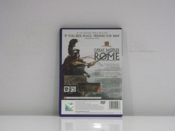 ИСТОРИЧЕСКИЙ КАНАЛ ВЕЛИКИЕ БИТВЫ РИМА PS2
