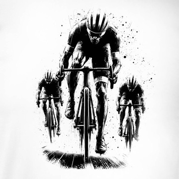 Koszulka z kolarzem kolarz kolarze dla rowerzysty z kolarzami rowerem