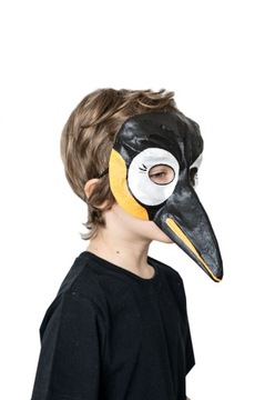 Pingwin maska czapla ptak maska