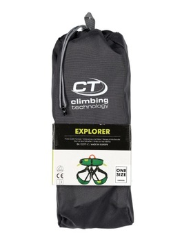 Обвязка для скалолазания Climbing Technology Explorer - зеленый/салатовый