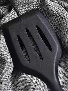 НАБОР КУХОННОЙ ПОСУДА, СИЛИКОН, ЧЕРНЫЙ, УМЫВНИК, ЛОЖКА, ШПАТКА, 10 ШТ.