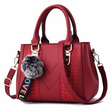 Haftowane Crossbody damskie skórzane torby Tote to