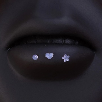 Прозрачный акриловый аксессуар для губ, Пирсинг для ореха, Лабретка,