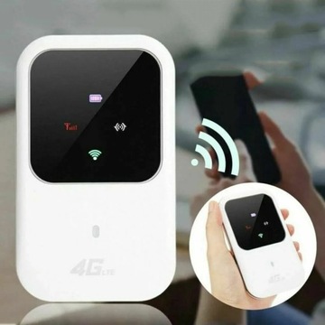 ПОРТАТИВНАЯ ТОЧКА WIFI, АККУМУЛЯТОР 4G 2400 МАЧ, КАРМАННЫЙ WI-FI МАРШРУТИЗАТОР
