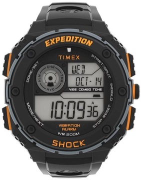 SPORTOWY ZEGAREK MĘSKI TIMEX TW4B24200 EXPEDITION CYFROWY INDIGLO XL 50mm