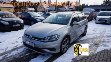 Volkswagen Golf VII Variant 1.6 TDI CR DPF BlueMotion Technology 90KM 2017 Volkswagen Golf Polski salon. Gwarancja. Polecam !