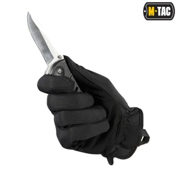 ТАКТИЧЕСКИЕ ПЕРЧАТКИ SCOUT TACTICAL MK.2 С СЕНСОРНЫМ ЭКРАНОМ M-TAC ЧЕРНЫЕ XL