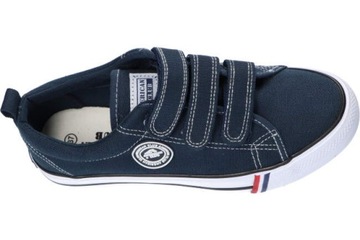 КРОССОВКИ ТЕННИСНЫЕ КРОССОВКИ AMERICAN CLUB LH59 ORIGINAL AIR С ЛИПУЧКОЙ ТЕМНО-СИНИЕ 38