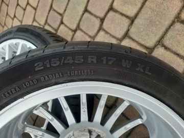 RÁFKY Z PNEUMATIKA ALFA ROMEO OE 156 , 60689246, 17 PALCŮ