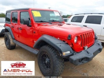 Jeep Wrangler IV 2020 Jeep Wrangler Jeep Wrangler Unlimited Sport S 2.0 Benzyna 270KM