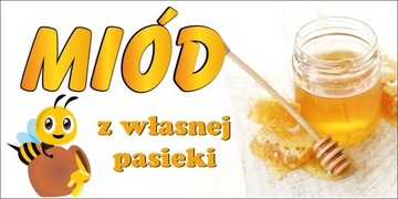 BANER REKLAMOWY MIÓD SPRZEDAŻ MIODU