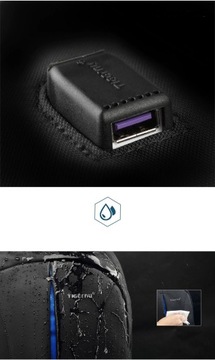 Противоугонный рюкзак Tigernu для ноутбука 17,3 USB