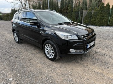 Ford Kuga II SUV 2.0 TDCi 150KM 2016 Ford Kuga Śliczna Lift Navi 3D Solar Dach, zdjęcie 2