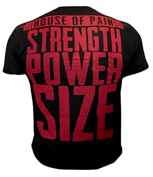 KOSZULKA T-SHIRT CZARNY HOUSE OF PAIN ROZ,L