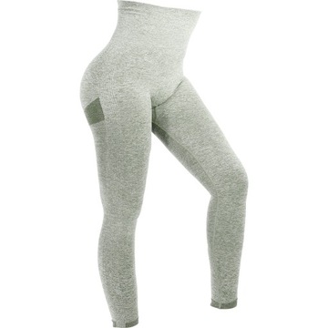 Legginsy do jogi Spodnie do jogi z wysokim st