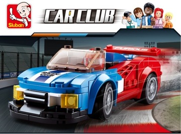 SLUBAN BLOCKS Racing Car 164 элемента