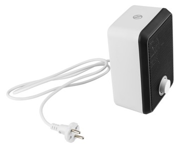 ВЕНТИЛЯТОР ЭЛЕКТРИЧЕСКИЙ НАСТОЛЬНЫЙ ОБОГРЕВАТЕЛЬ 600ВТ ТИХИЙ КОМПАКТНЫЙ FAREL