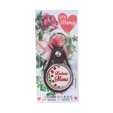 Brelok GIFT Kochana mama Prezent na Dzień Matki Dzień Mamy
