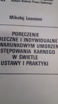 Leonieni PORĘCZENIE SPOŁECZNE I INDYWIDUALNE