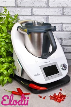 ELODII ДОСКА, ПОДСТАВКА, THERMOMIX THERMOMIX TM5 TM6 ЧЕРНЫЙ a3