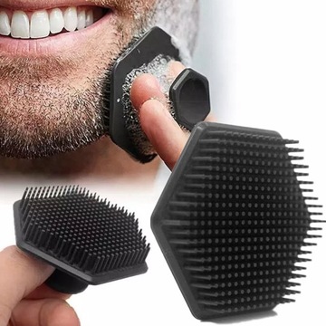 Silicone Face Scrubber for Men Facial Cleansing