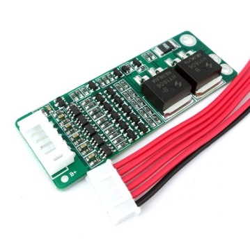 Модуль зарядки BMS 5S 15A 18V 21V + кабели