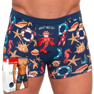 Bokserki CORNETTE Tattoo Various - dużo kolorów L