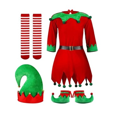Elf Kostium świąteczny Rekwizyty fotograficzn