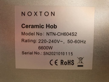 NOXTON Керамическая нагревательная плита 6600 Вт