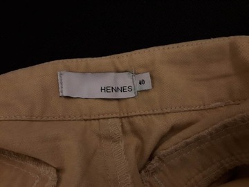 HENNES trapezowa SPÓDNICA a'la jeans _ 40 L