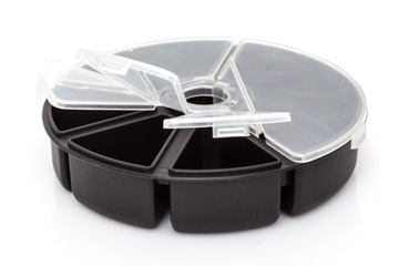 PUDEŁKO PRZYBORNIK ROZETA ORGANIZER 5 KOMOROWY / 3 Z MAGNESEM BOX Nr.0510