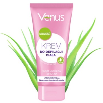 КРЕМ ДЛЯ ДЕПИЛЯЦИИ ТЕЛА VENUS ОТ РАЗДРАЖЕНИЙ