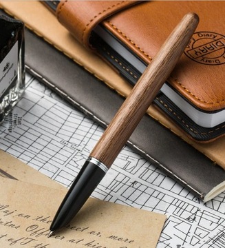 Деревянная акриловая перьевая ручка Classic Wood 0,38 мм с очень тонким пером для каллиграфии