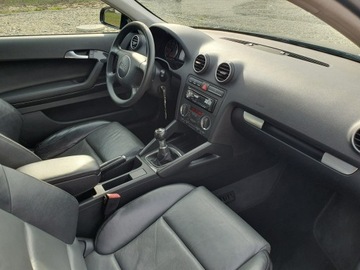 Audi A3 8P Hatchback 3d 2.0 TDI PD 140KM 2004 Audi A3 2.0tdi 140KM Skóra Klima Alu17 Raty, zdjęcie 17